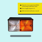 12v Front Side Indicator and Rear Tail Indicator Turn Signal Lamp Flasher Combination Light Assembly Set for Case IH | Fiat | Ford New Holland Tractor D3NN13405B D3NN13N32
